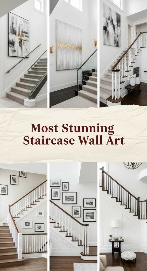 Most Stunning Staircase Wall Art 69df1fcfcfd9b