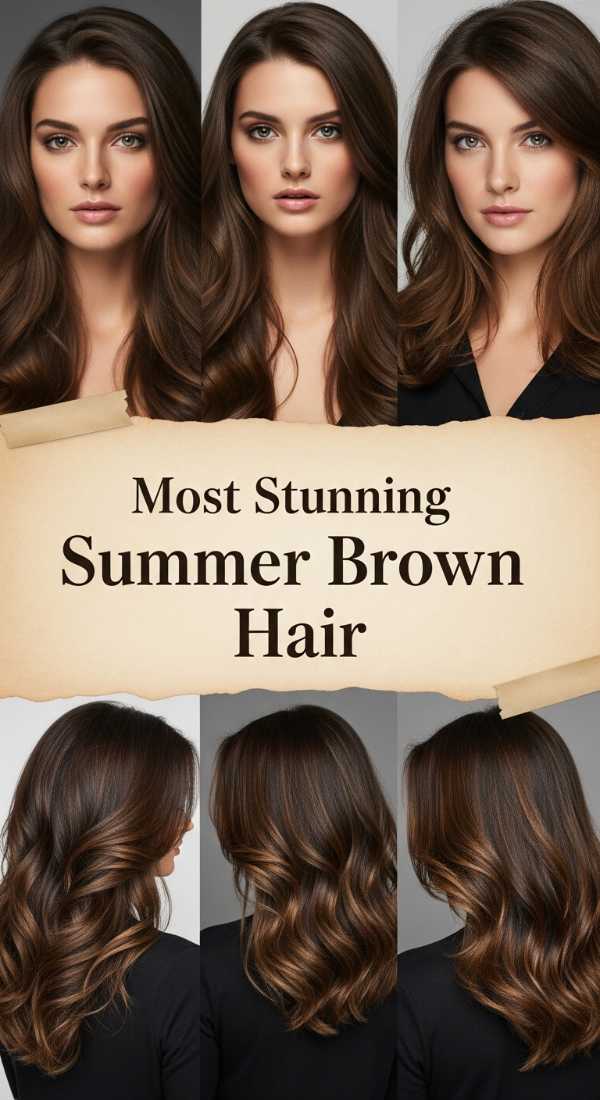 Most Stunning Summer Brown Hair 69f262c1b644b