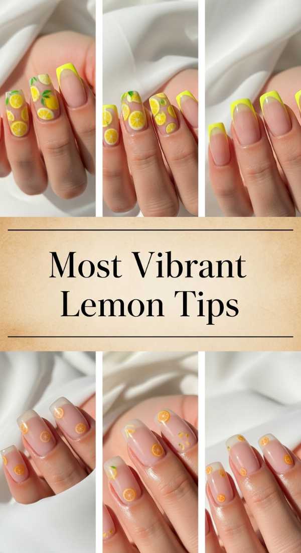Most Vibrant Lemon Tips 69e5f3f0314a0