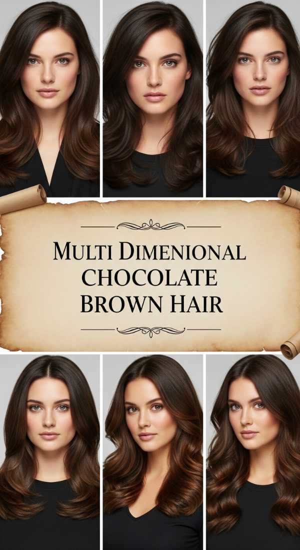 Multi Dimensional Chocolate Brown Hair 69ecef93c4d01