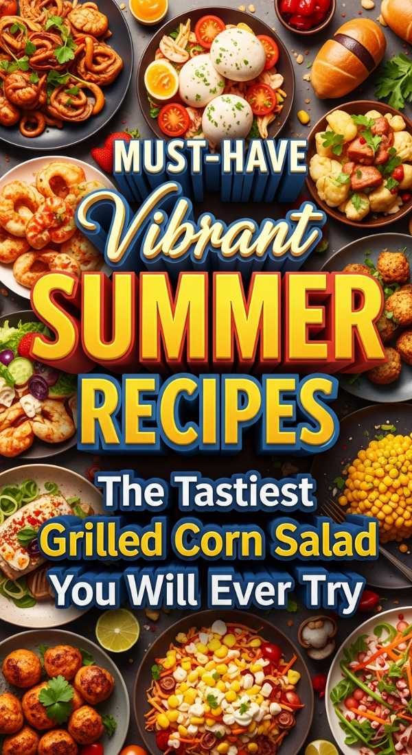 Must Have Vibrant Summer Recipes The Tastiest Grilled Corn Salad You Will Ever Try 69e9bba531877