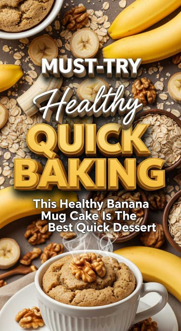 Must Try Healthy Banana Mug Cake 69e363c75deaa