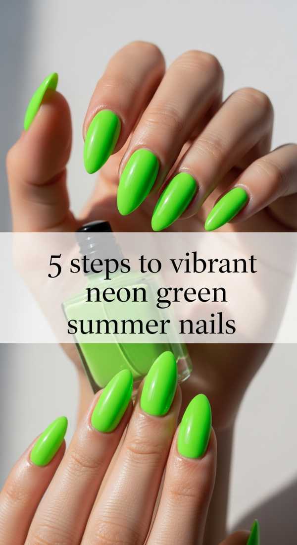 Neon Green Summer Vibe Tutorial 69e31ef3a0f2b