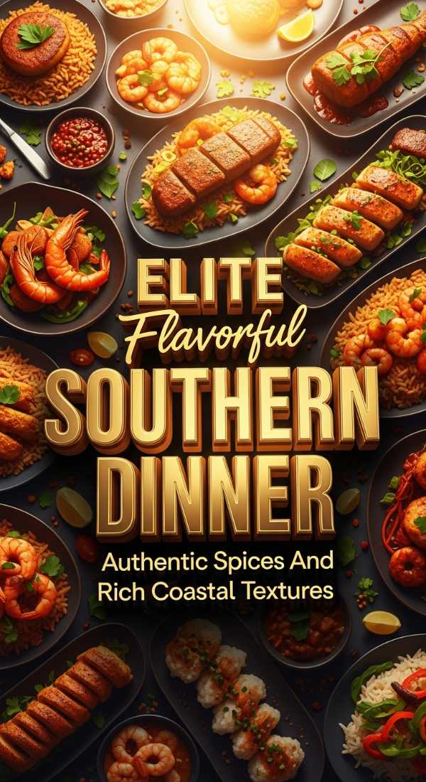 New Orleans Inspired Seafood Feast