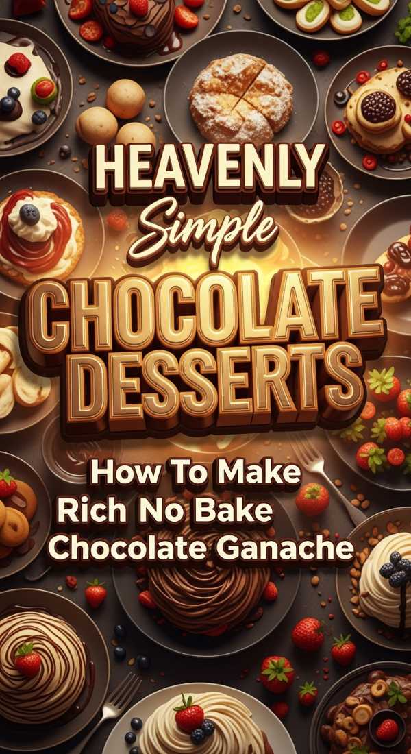 No Bake Chocolate Ganache Dessert