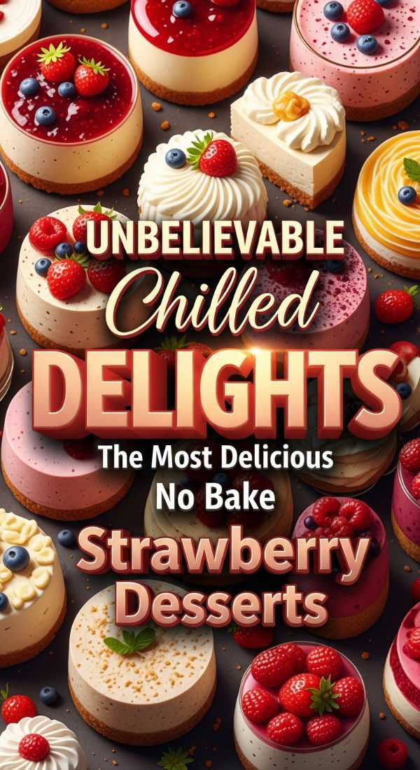 No Bake Strawberry Desserts For Busy Days 69ec8d5395fce