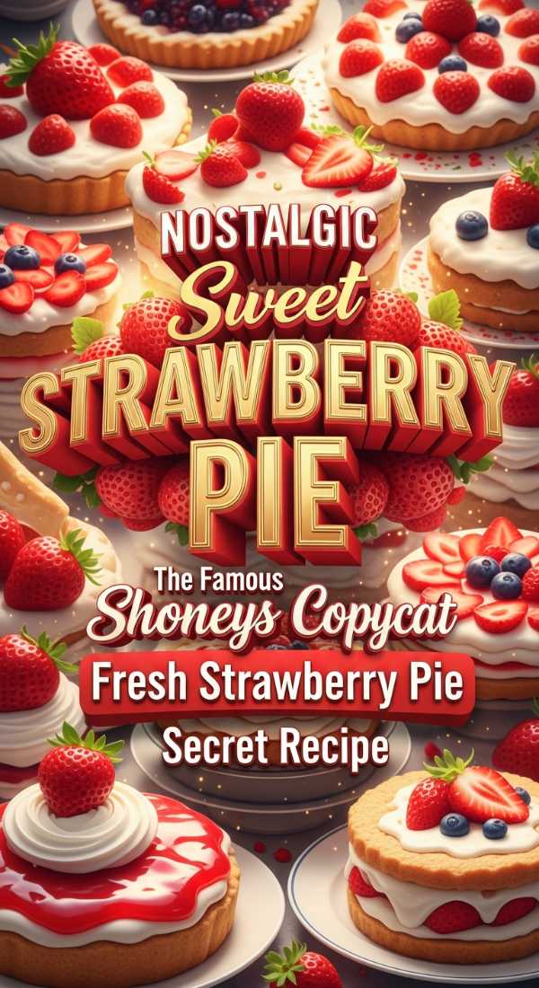Nostalgic Sweet Strawberry Pie Secret 69eeffdde660c