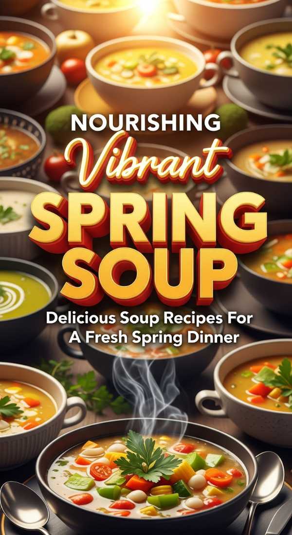 Nourishing Vibrant Spring Soup Recipes
