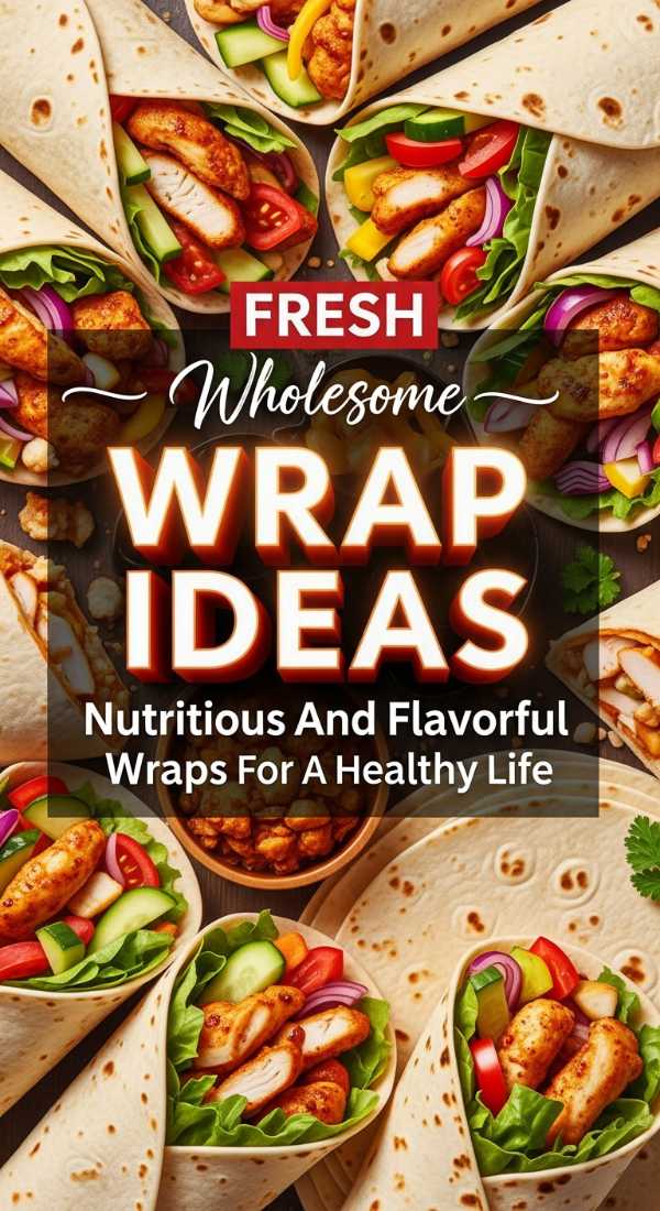 Nutritious And Flavorful Wraps For A Healthy Life 69de7aee4bc3d
