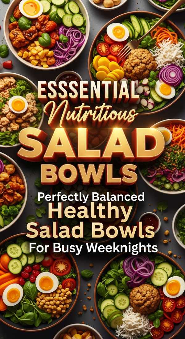 Nutritious Balanced Healthy Salad Bowls For Busy Nights 69e363b0dd66e
