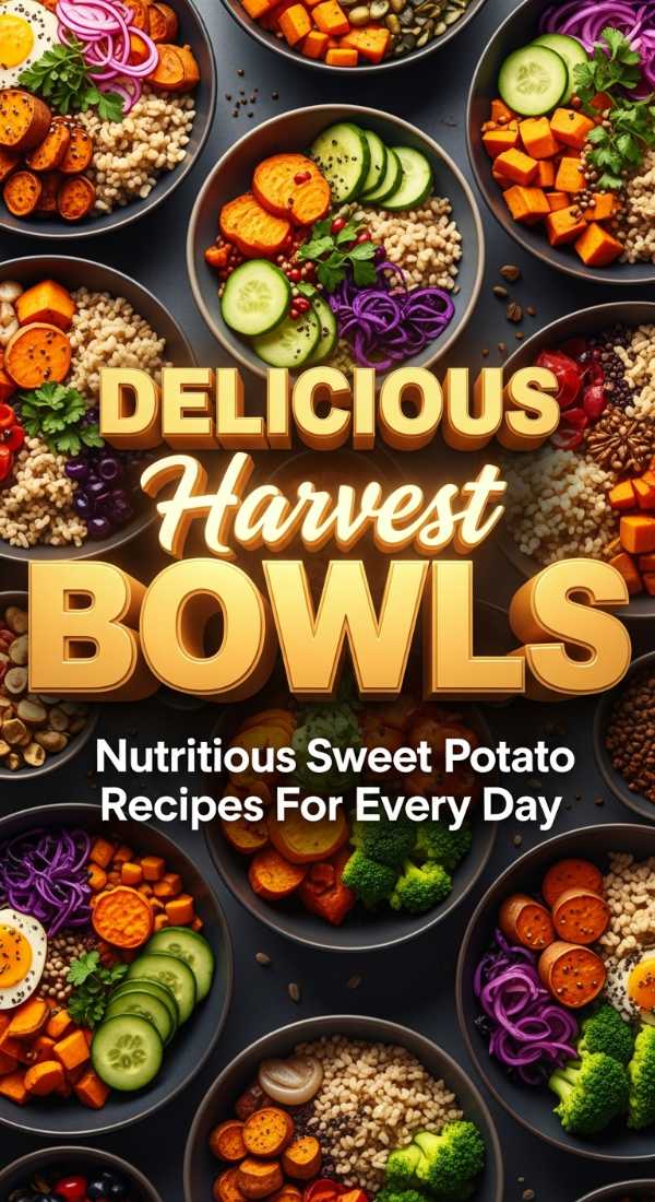 Nutritious Everyday Sweet Potato Bowls