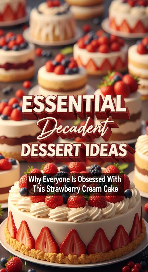 Obsession Worthy Strawberry Cream Cake 69e5cd96daf1f