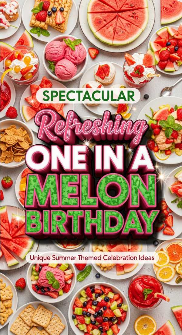 One In A Melon Birthday Party Theme 69dfdafb8215e