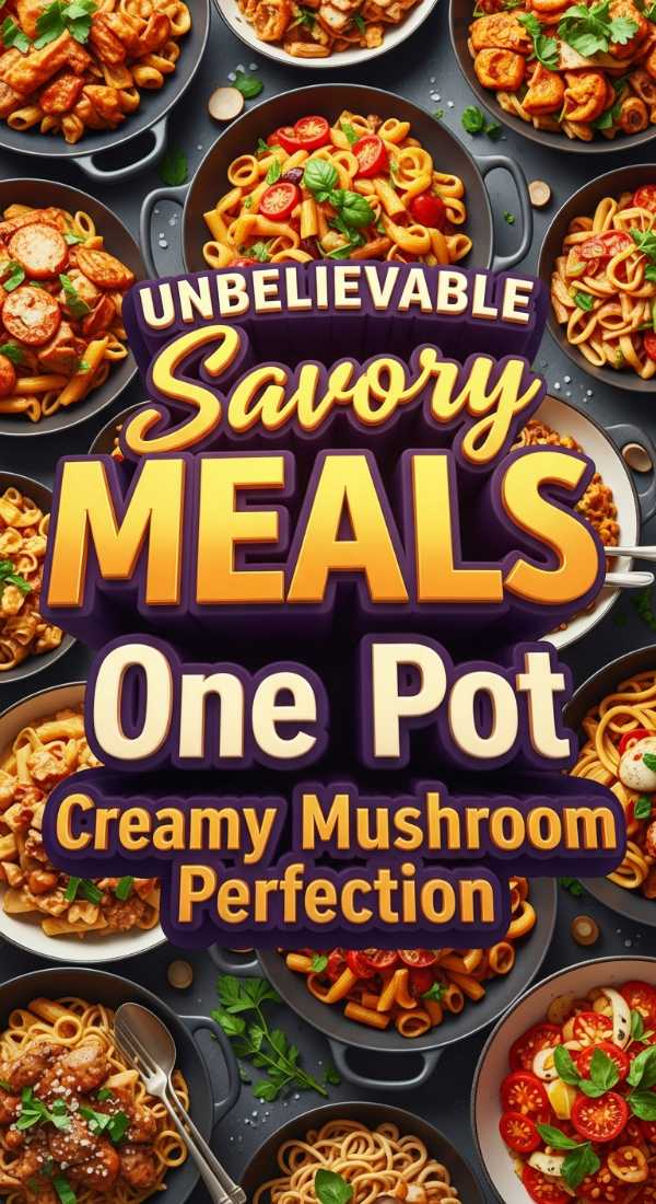 One Pot Creamy Mushroom Pasta Perfection 69e4a6f31ea57