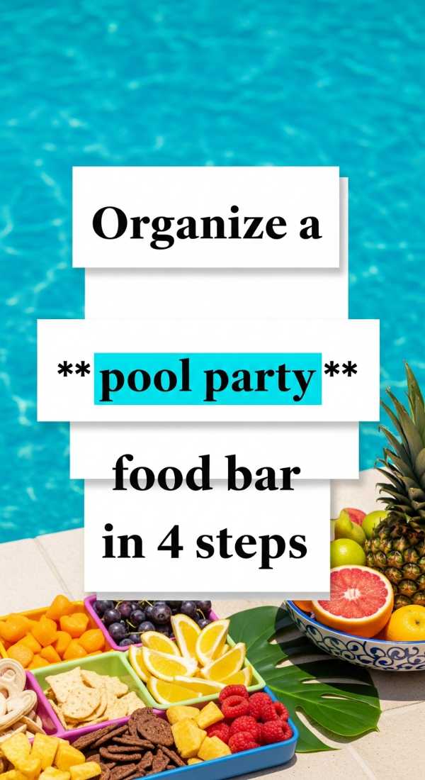 Organize A Pool Party Food Bar In 4 Steps 69e5d84f93d54