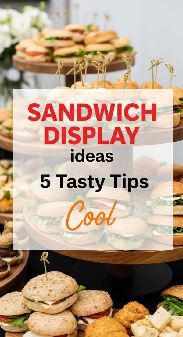 Organize A Sandwich Display Ideas For Party With 5 Tips 69f2f0fa4c1da