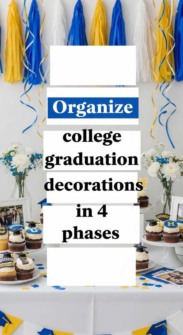 Organize College Graduation Decorations In 4 Phases 69efae4704401