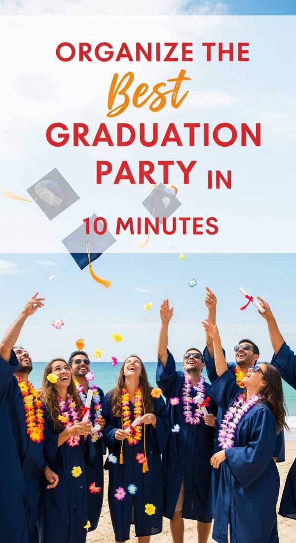 Organize The Best Graduation Party In 10 Minutes 69e9f7f94bfcd