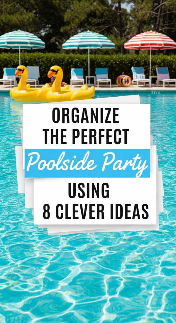 Organize The Perfect Poolside Party Using 8 Clever Ideas 69e32c4f7721e