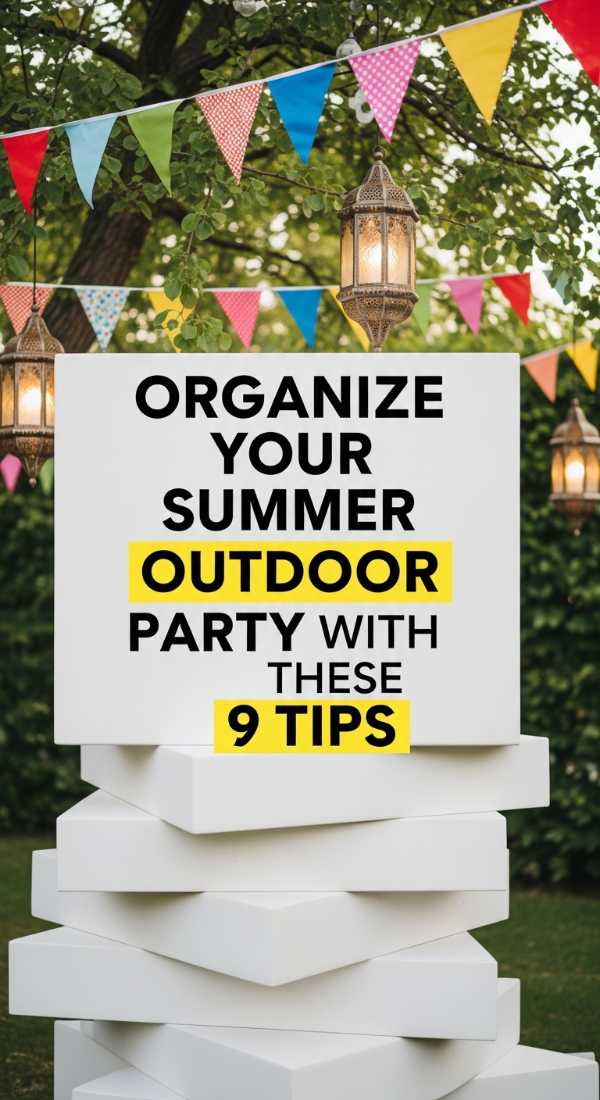 Organize Your Summer Outdoor Party With These 9 Tips 69e60f4956a62