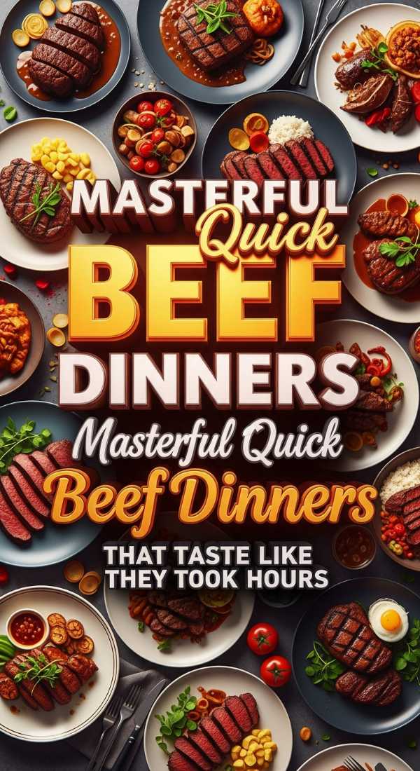 Outstanding Savory Beef Dinners With High Contrast Visuals 69e709a313231
