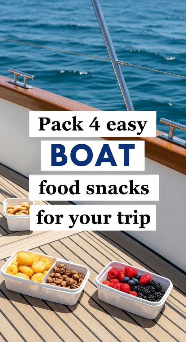 Pack 4 Easy Boat Food Snacks For Your Trip 69e5d851bf820