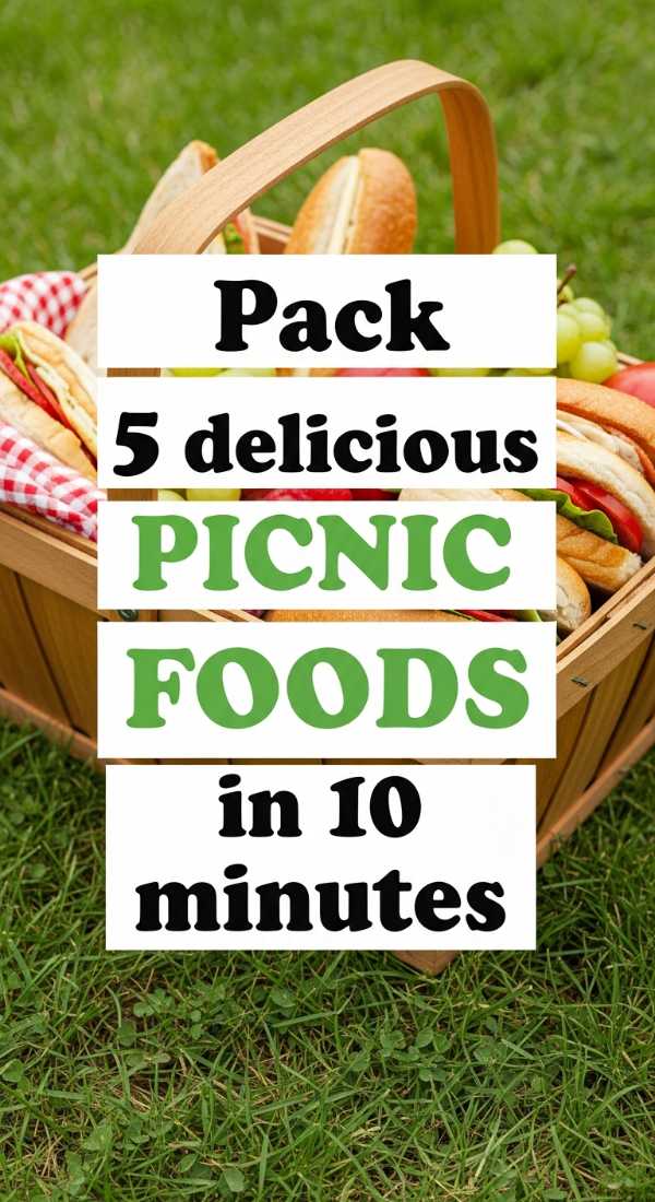Pack 5 Delicious Picnic Foods In 10 Minutes 69ec86d59a1d6