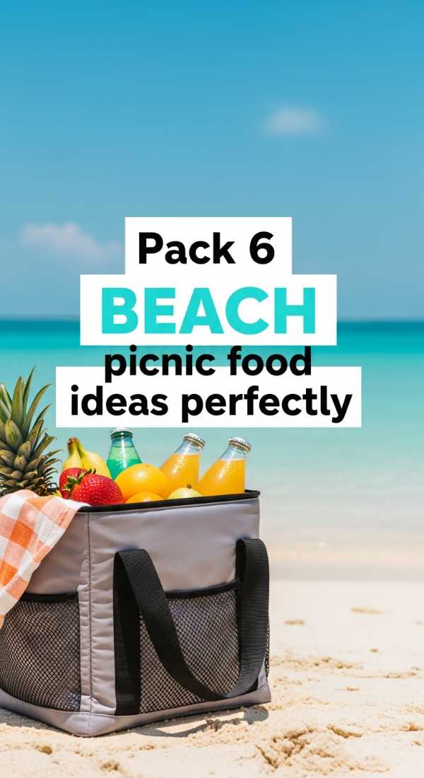 Pack 6 Beach Picnic Food Ideas Perfectly 69e47024836e1