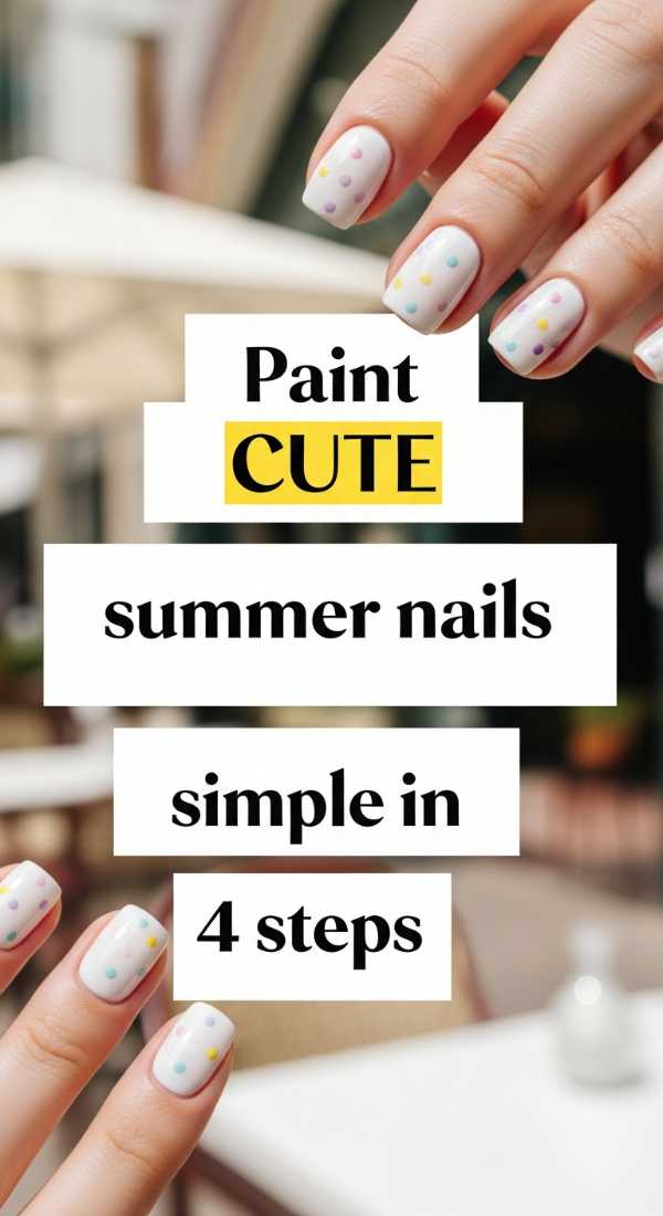 Paint Cute Summer Nails Simple In 4 Steps 69e4c2f75c872