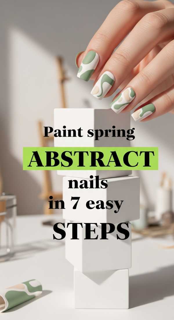 Paint Spring Abstract Nails In 7 Easy Steps 69e3c06c8bb65
