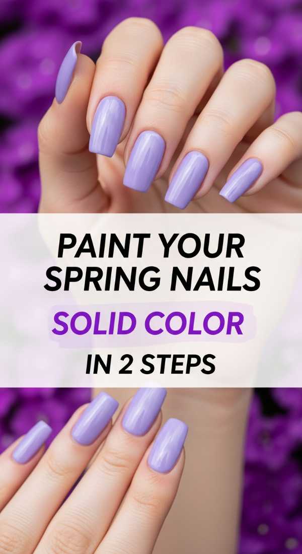 Paint Your Spring Nails Solid Color In 2 Steps 69e528778f7ad