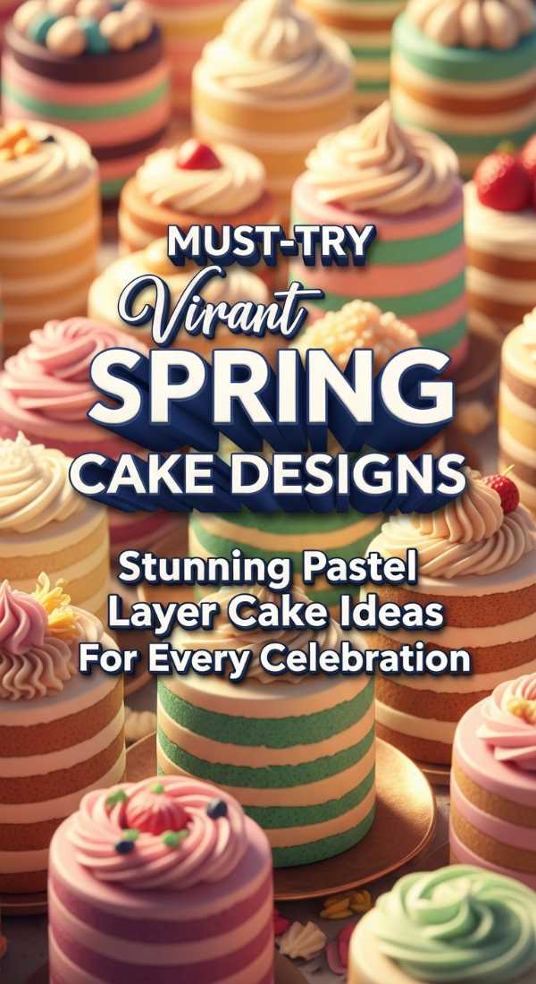 Everything You Need to Know About This Season's Viral Baking Trends Pastel Layer Cake Inspiration 69de7d66e1b73