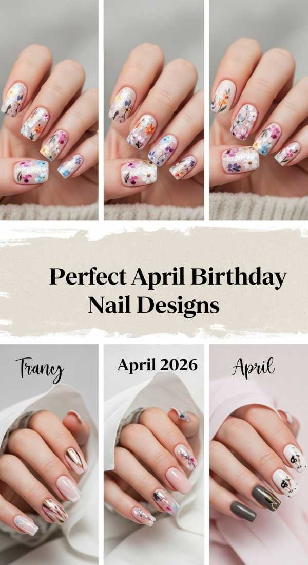 Perfect April Birthday Nail Designs 69f32d63ec368