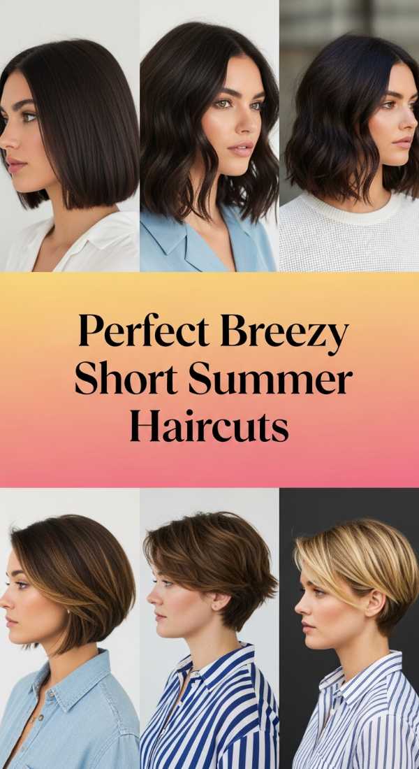 Perfect Breezy Short Summer Haircuts 69e5e1158eb9d