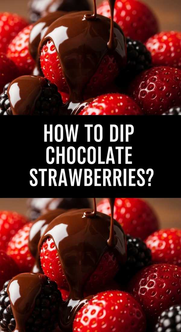 Perfect Chocolate Covered Strawberries Guide 69e71c9e31691
