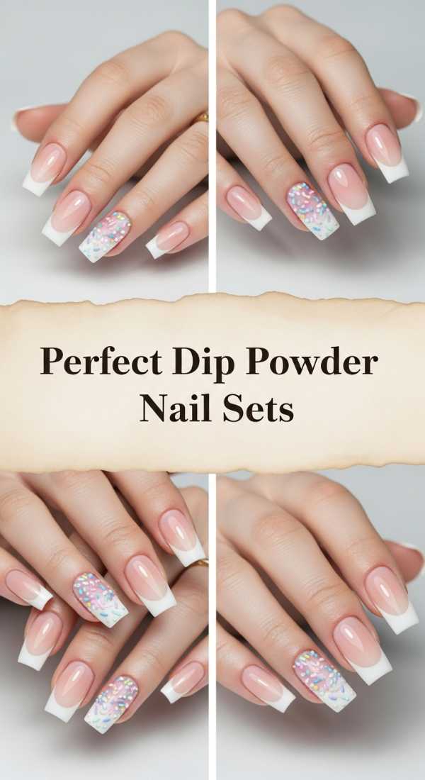 Perfect Dip Powder Nail Sets 69e350e6be447