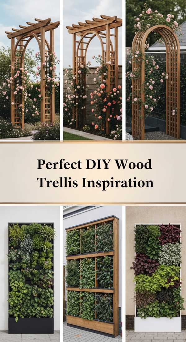 Perfect Diy Wood Trellis Inspiration 69e77797d01c6