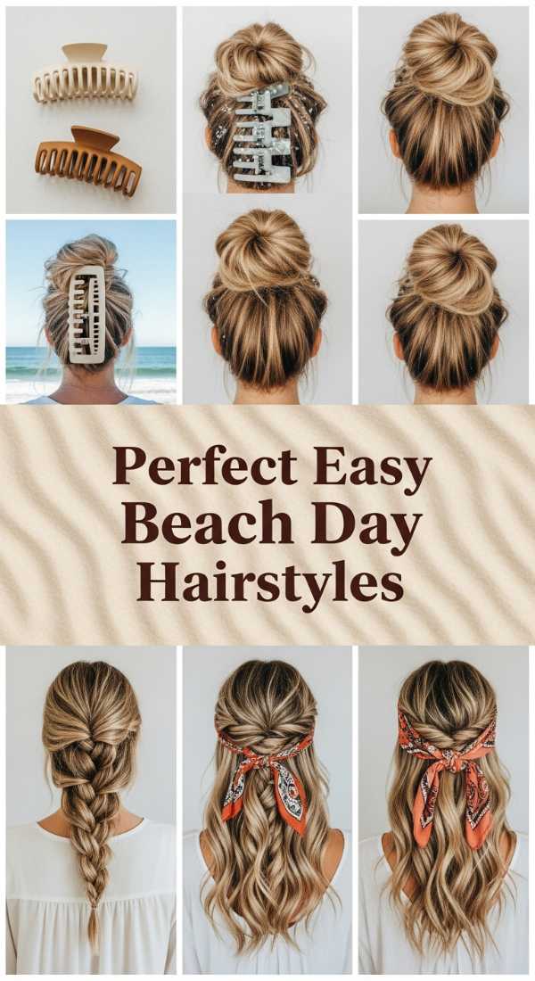 Perfect Easy Beach Day Hairstyles
