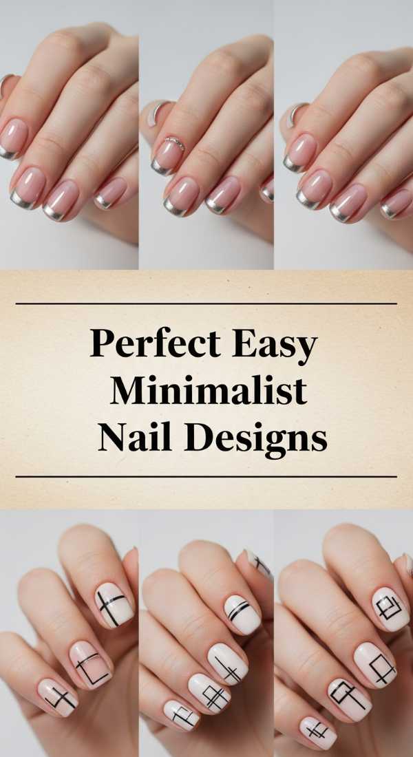 Perfect Easy Minimalist Nail Designs 69e72cccc7665