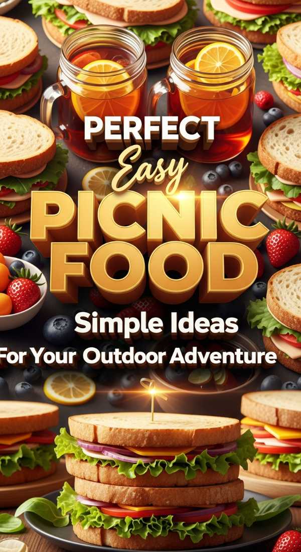 Perfect Easy Picnic Food Ideas For Families 69edb727e836f