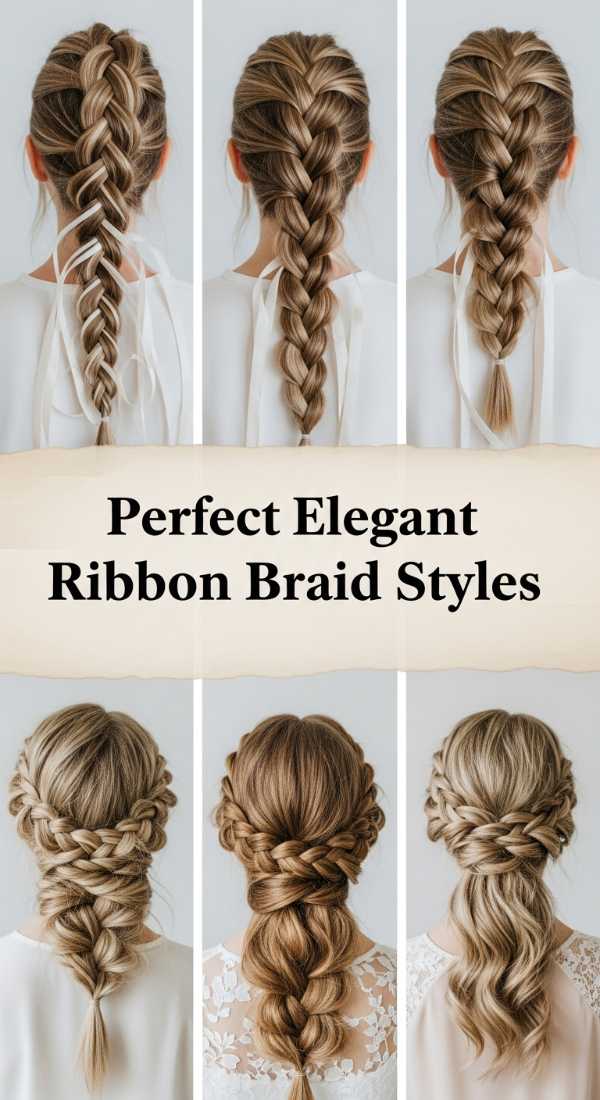 Perfect Elegant Ribbon Braid Styles 69e4f680ce330