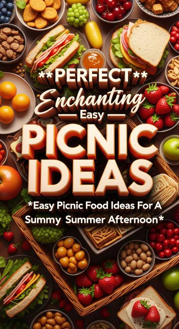 Perfect Enchanting Picnic Food Ideas 69f061d326938