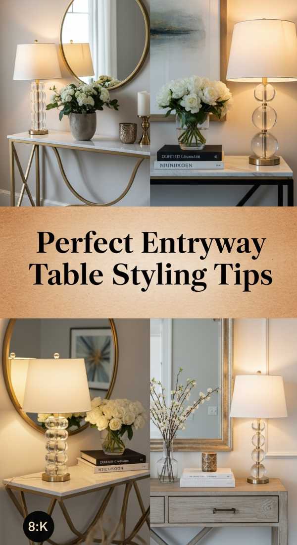 Perfect Entryway Table Styling Tips 69f0e5c156cc0