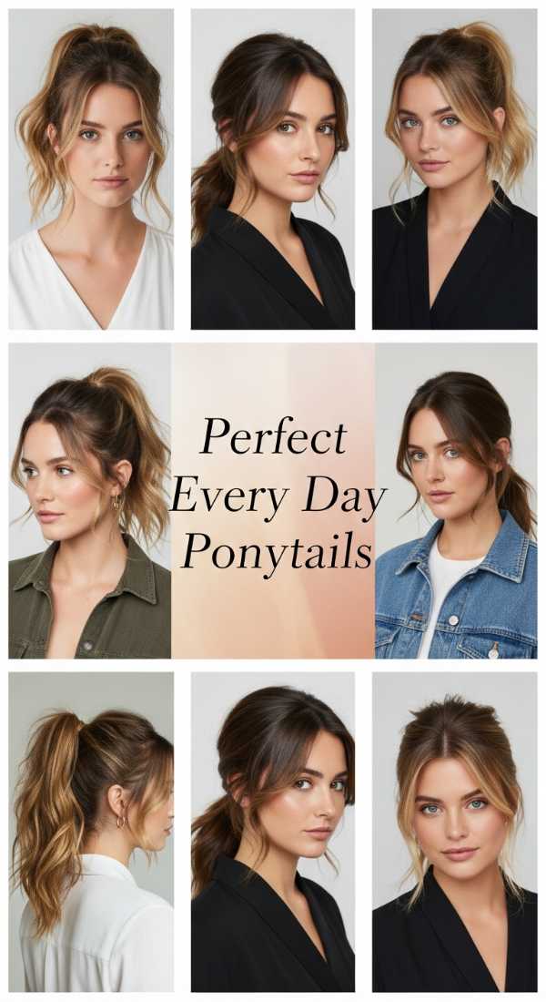 Perfect Every Day Ponytails 69e339fb7d121