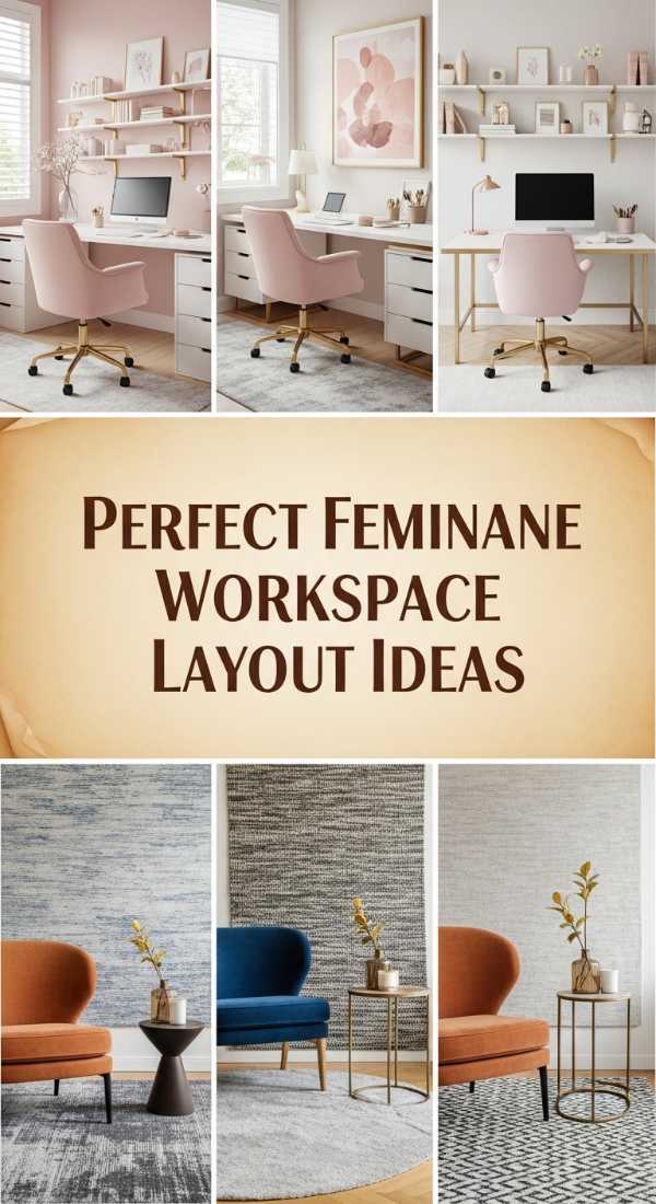 Perfect Feminine Workspace Layout Ideas 69e51e5562e65