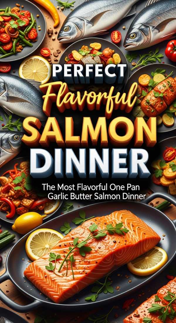 Perfect Flavorful One Pan Salmon Dinner