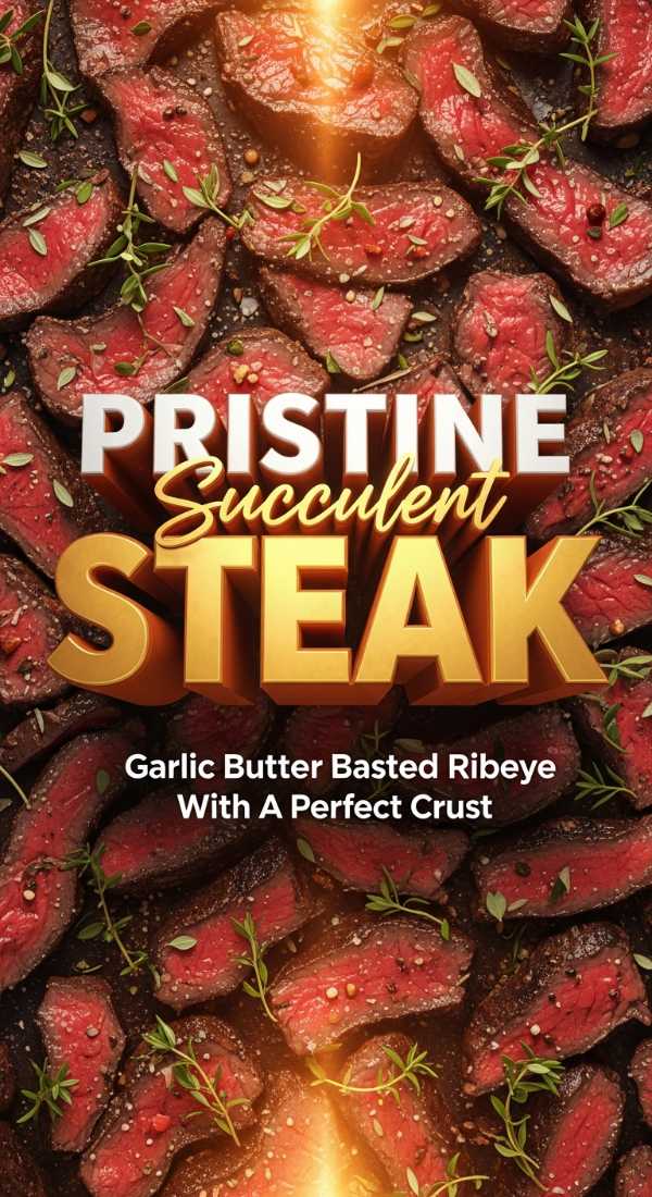 Perfect Garlic Butter Basted Ribeye Steak 69ec94faa689e