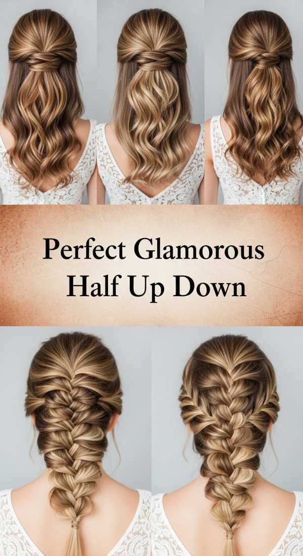 Perfect Glamorous Half Up Down 69f0e1c95737c
