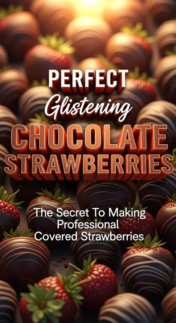 Perfect Glistening Chocolate Strawberries 69e8631fc9470