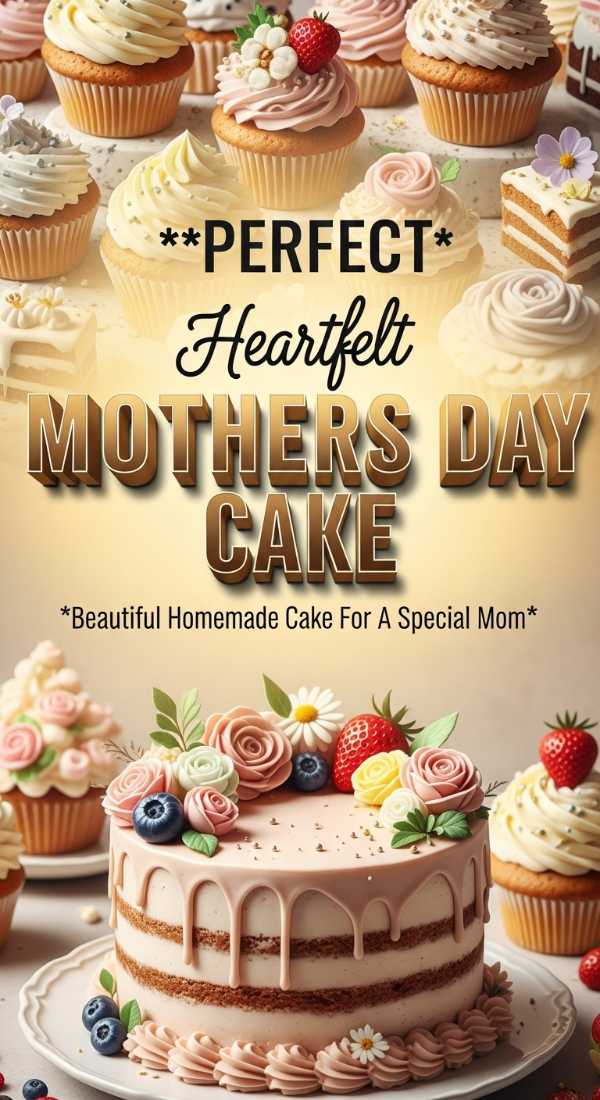 Perfect Heartfelt Mothers Day Cake Ideas 69ef02743f6c8
